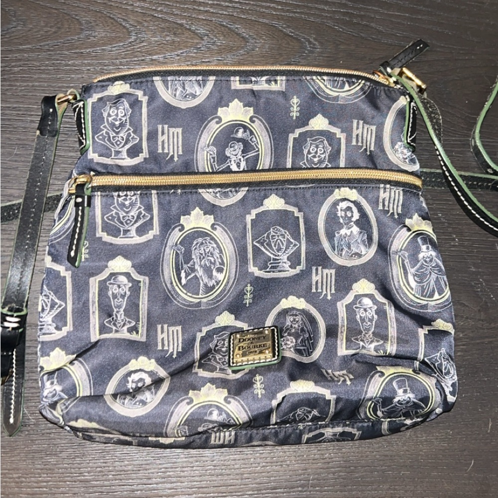 Dooney & Bourke x Disney Haunted Mansion Crossbody Bag - Black/Gray/Green